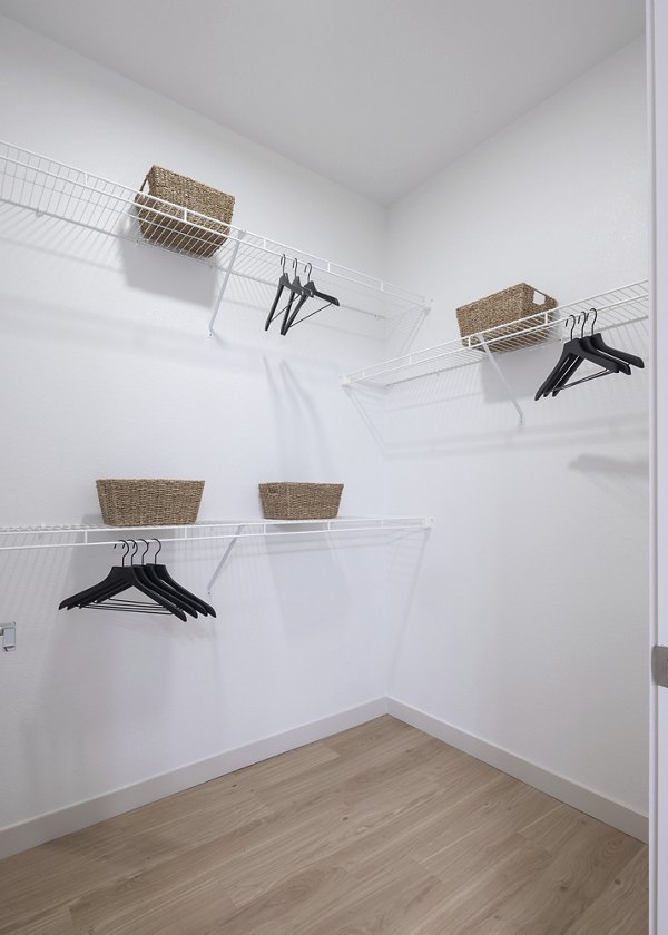 Closet at Prose Decker Lake Apartments