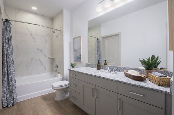 bathroom at Prose Decker Lake Apartments