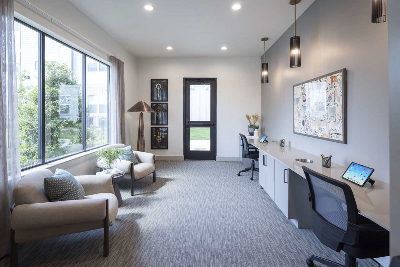 Work space at Prose Decker Lake