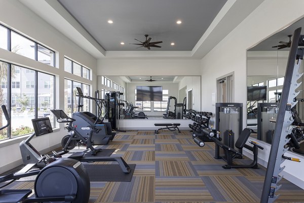 fitness center at Prose Decker Lake Apartments