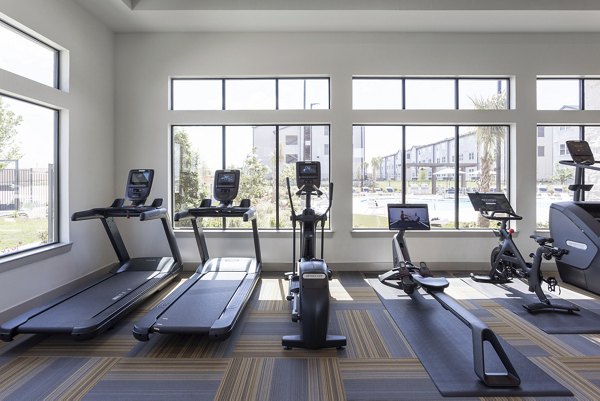fitness center at Prose Decker Lake Apartments