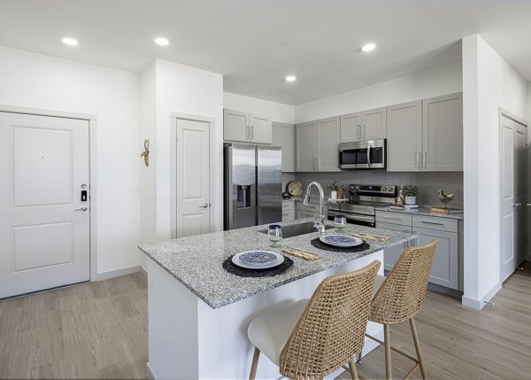 kitchen at Prose Decker Lake Apartments