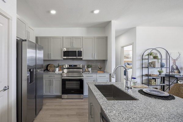 kitchen at Prose Decker Lake Apartments