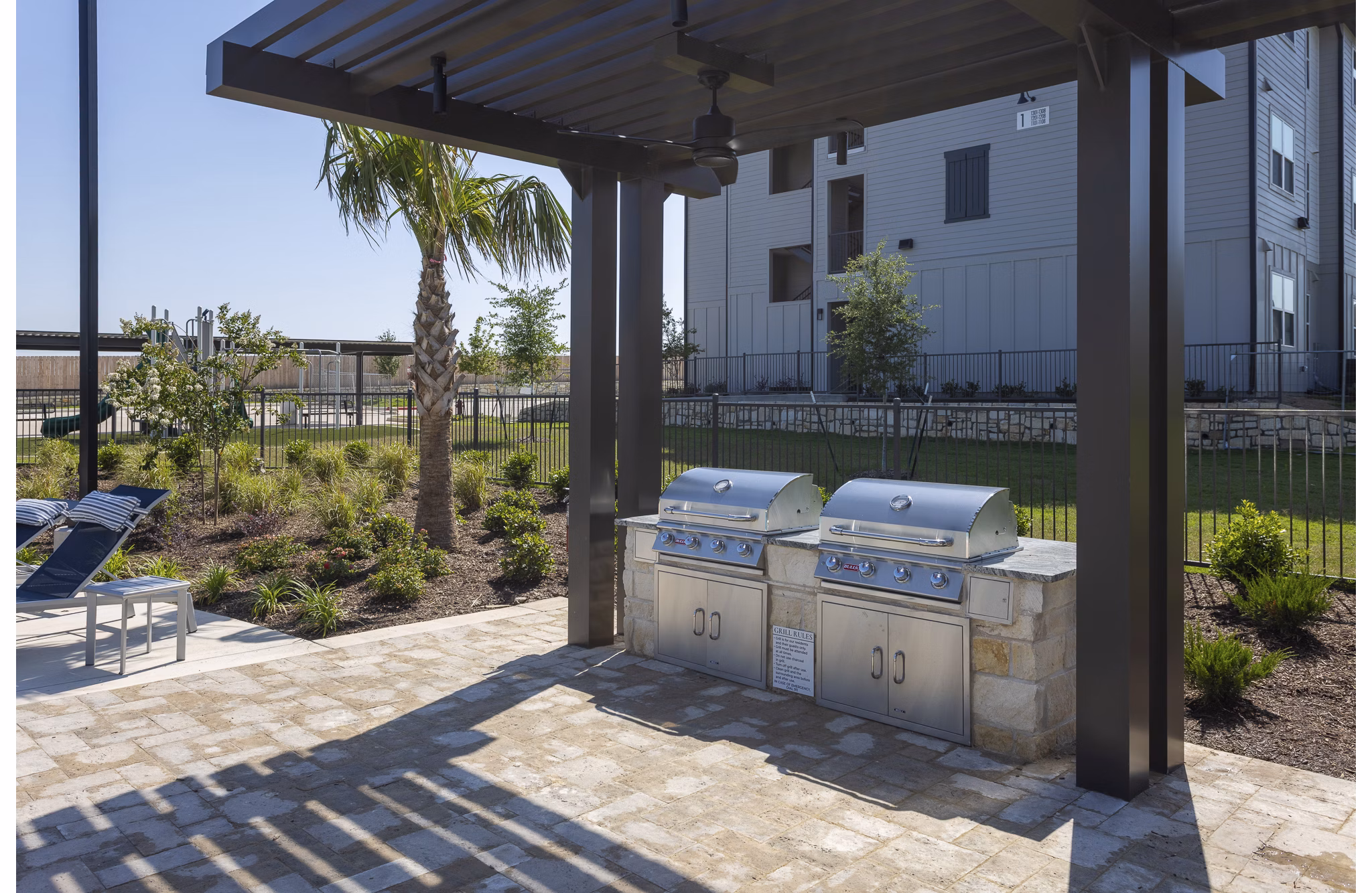 patio at Prose Decker Lake Apartments