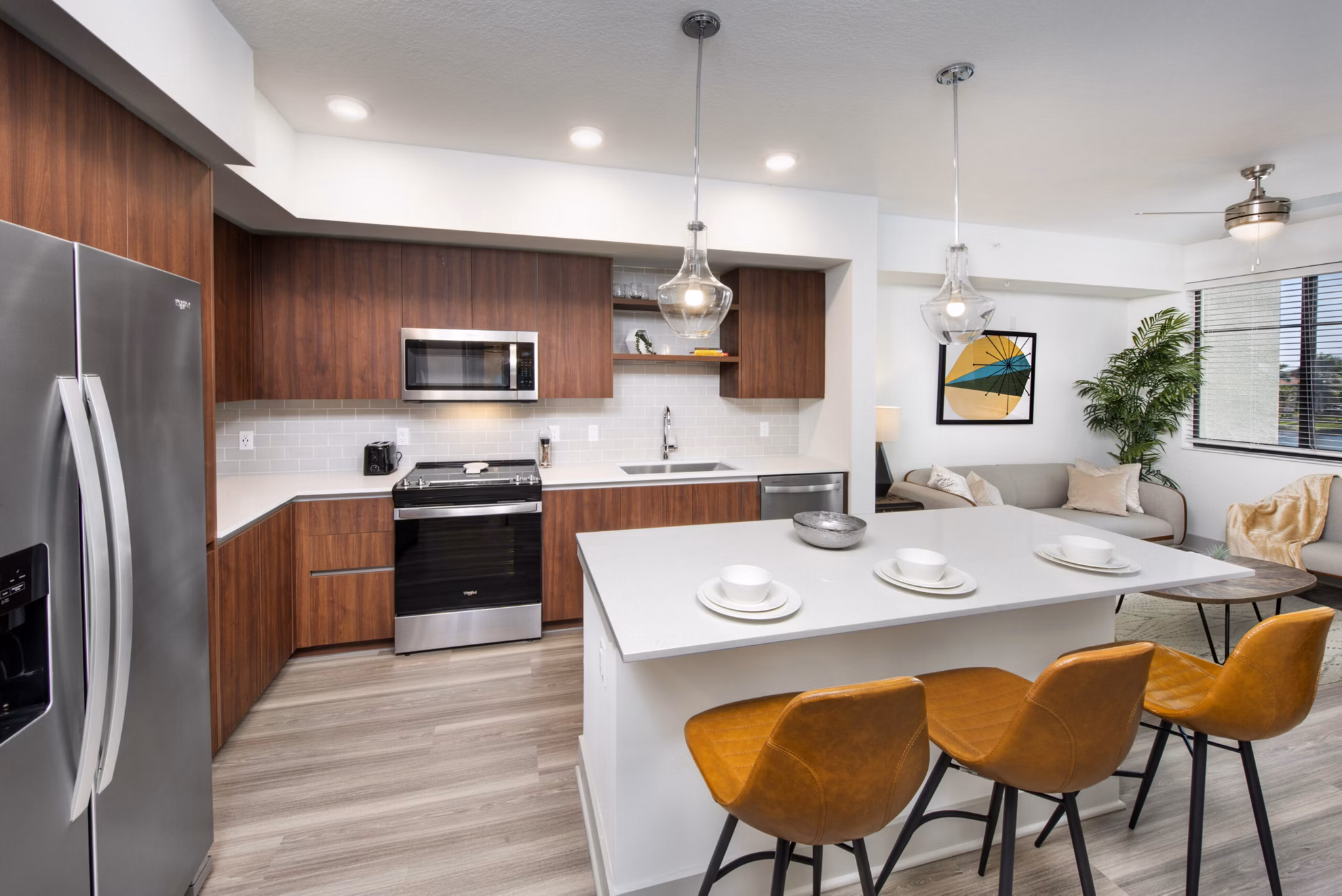kitchen at Solena Miramar Apartments