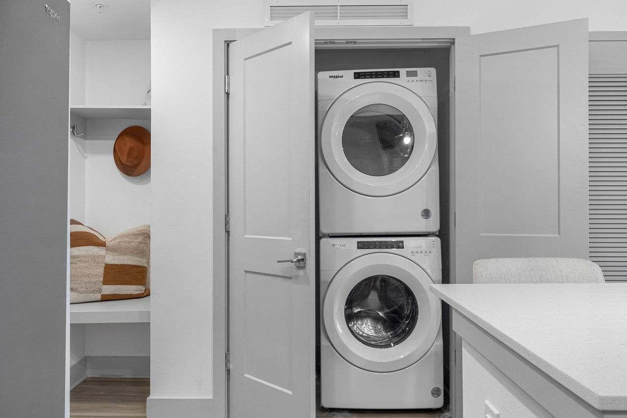 Laundry room at Solena Miramar