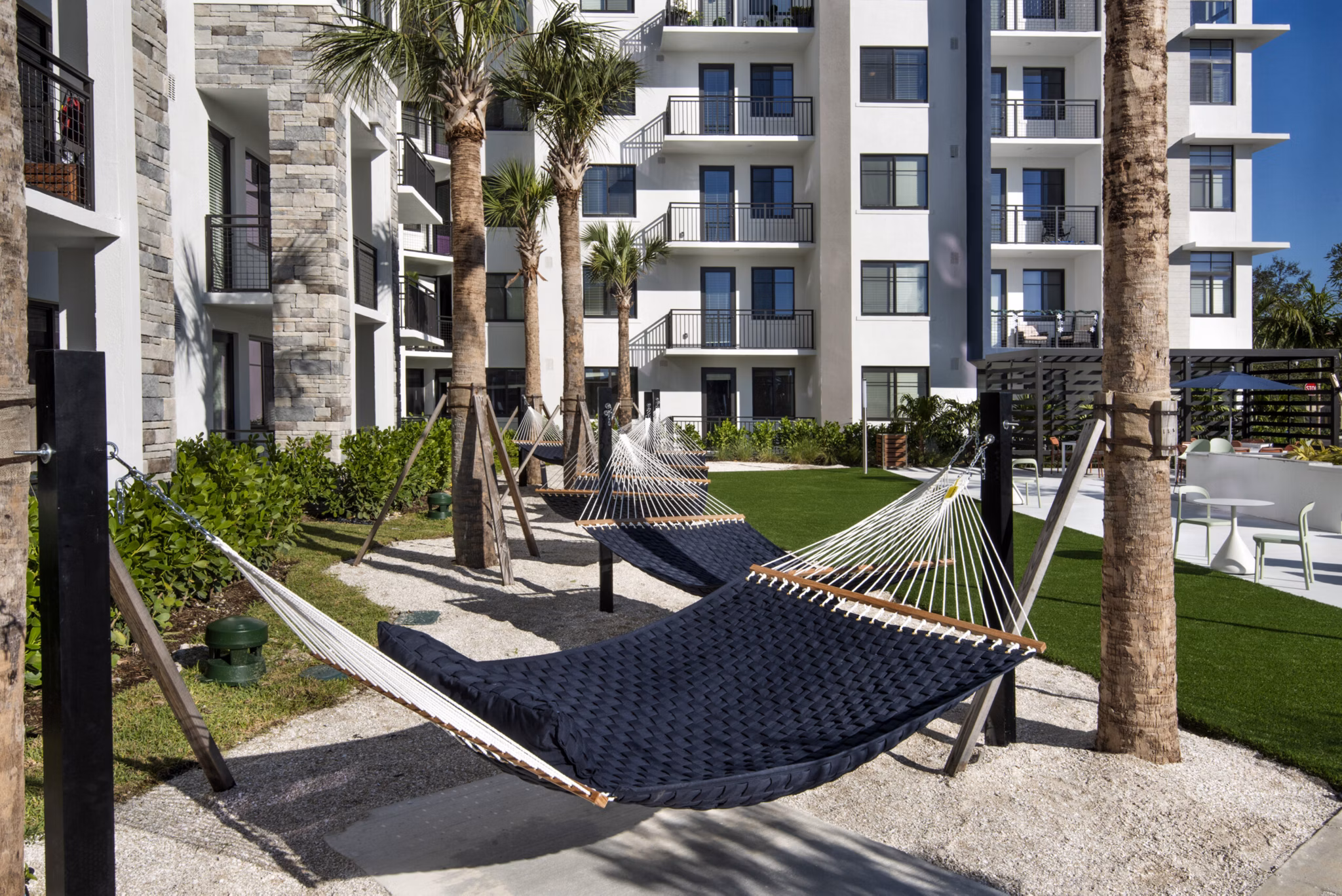 recreational area at Solena Miramar Apartments