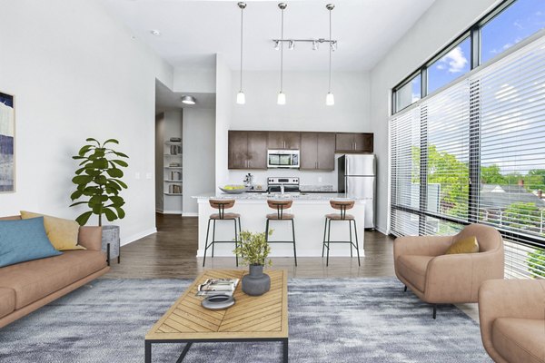 living room at Main & Stone Apartment