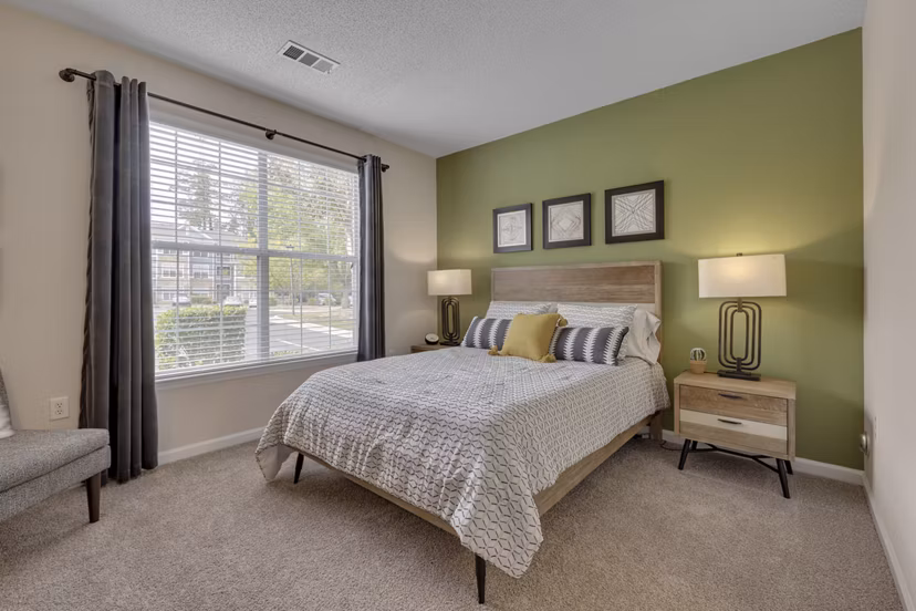 bedroom at Notting Hill Apartments