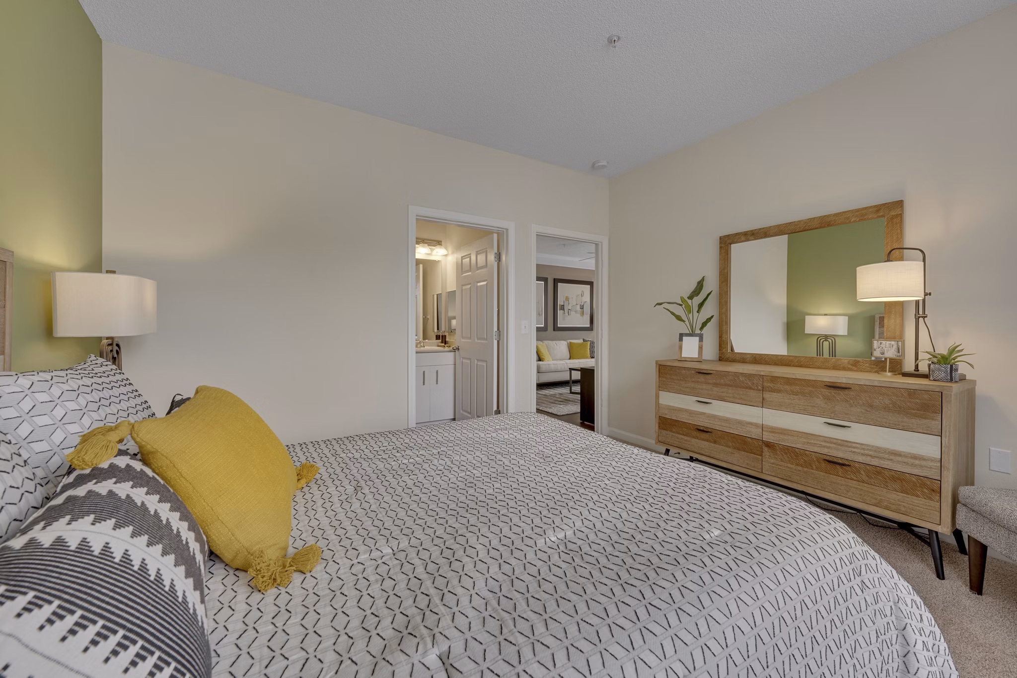 bedroom at Notting Hill Apartments