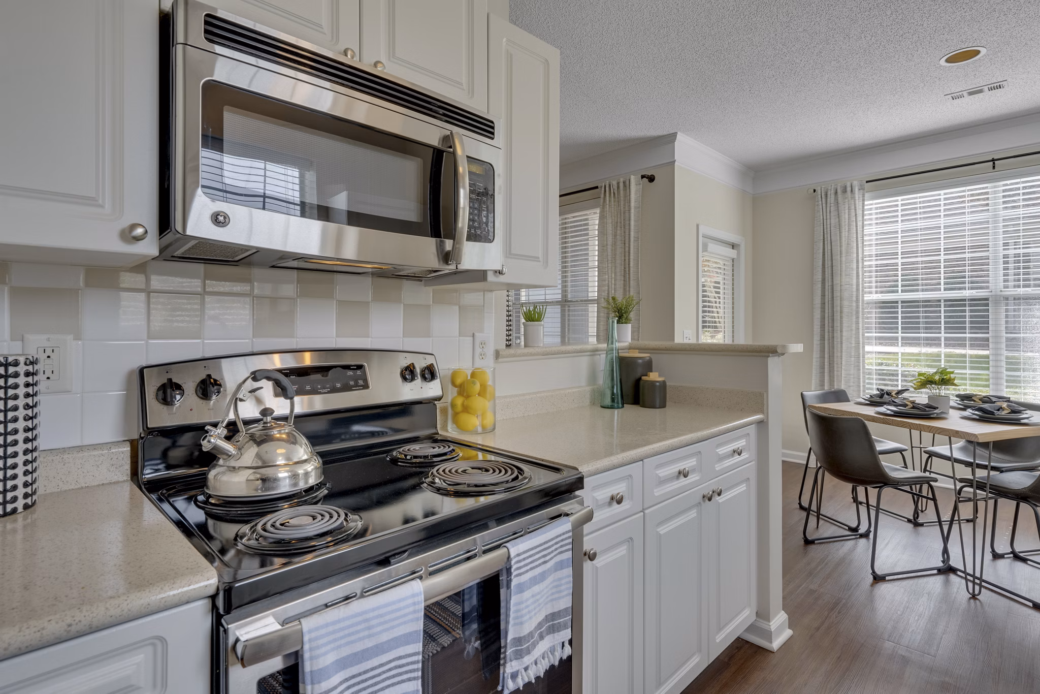 kitchen at Notting Hill Apartments