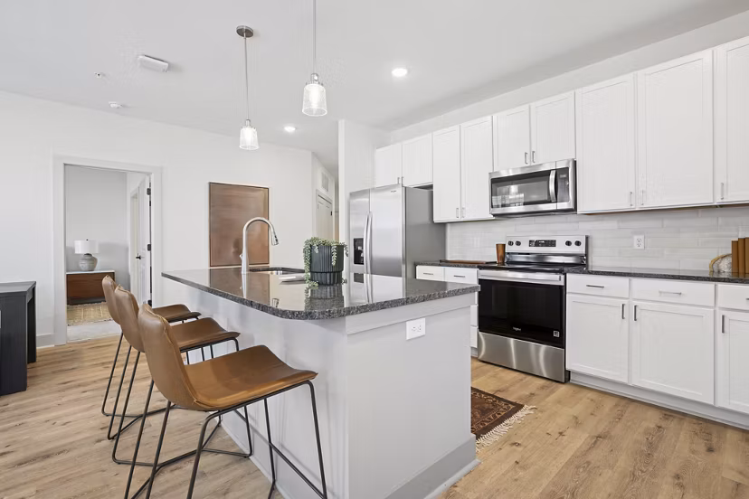 rendering at The Hominy Apartments