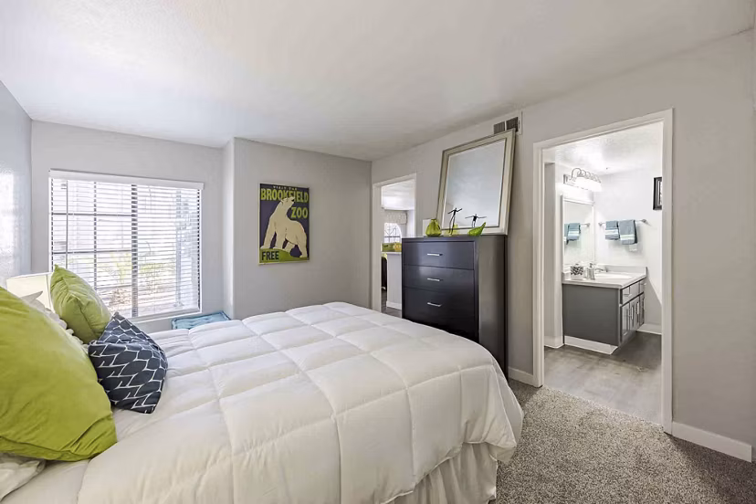 bedroom at Martinique Bay Apartments