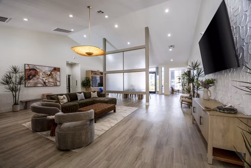 clubhouse/leasing office at Martinique Bay Apartments