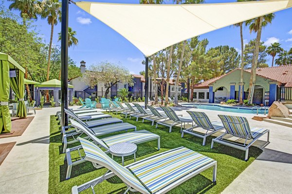 patio at Martinique Bay Apartments