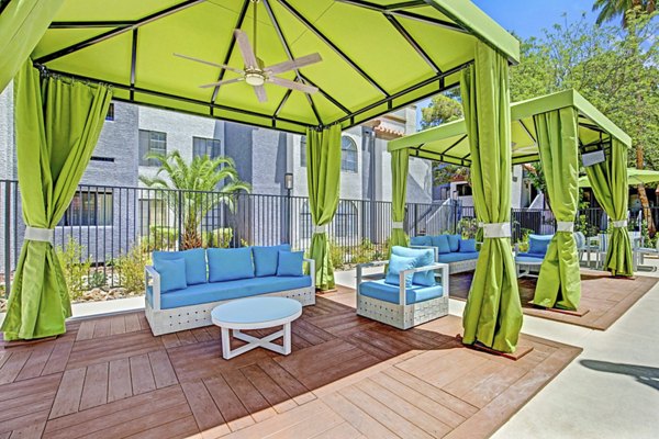 patio at Martinique Bay Apartments