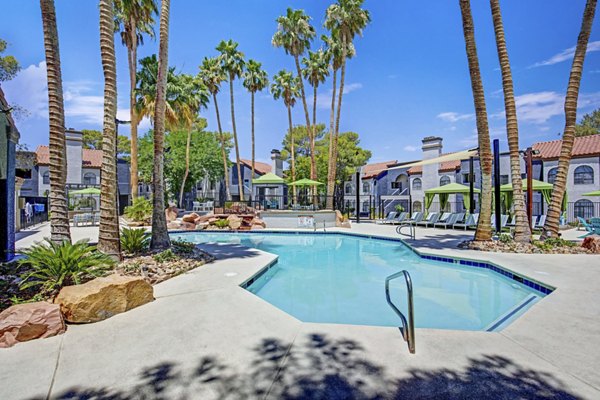 pool at Martinique Bay Apartments