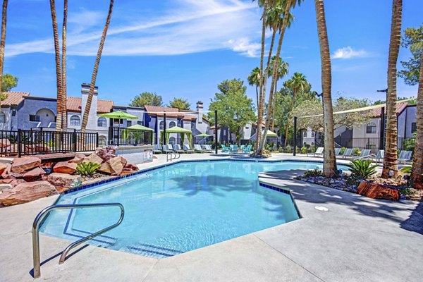 pool at Martinique Bay Apartments