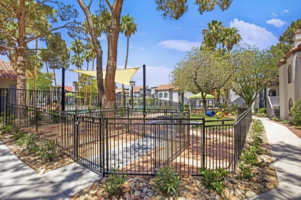 dog park at Martinique Bay Apartments