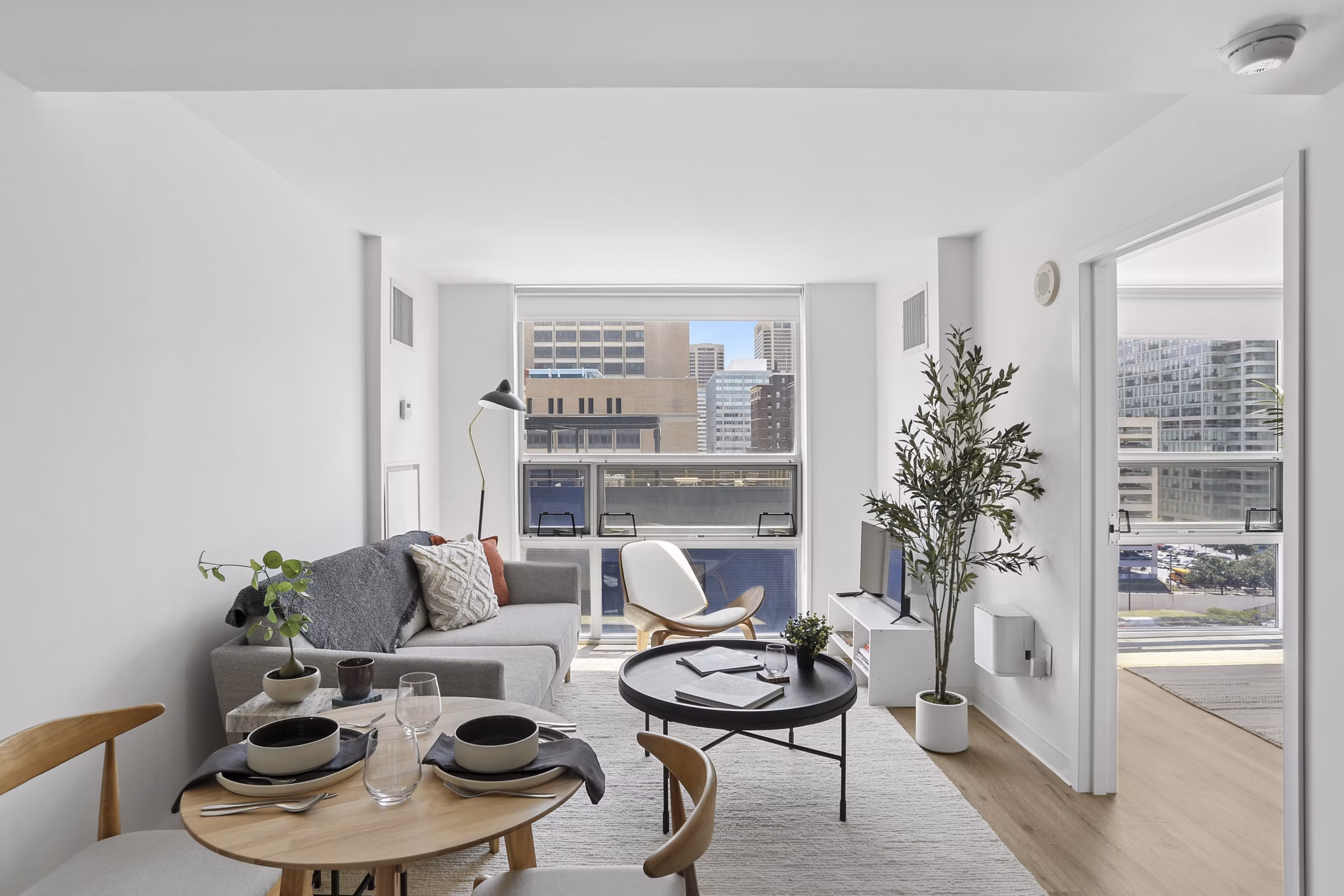 Dining Room at The Katharine Apartments