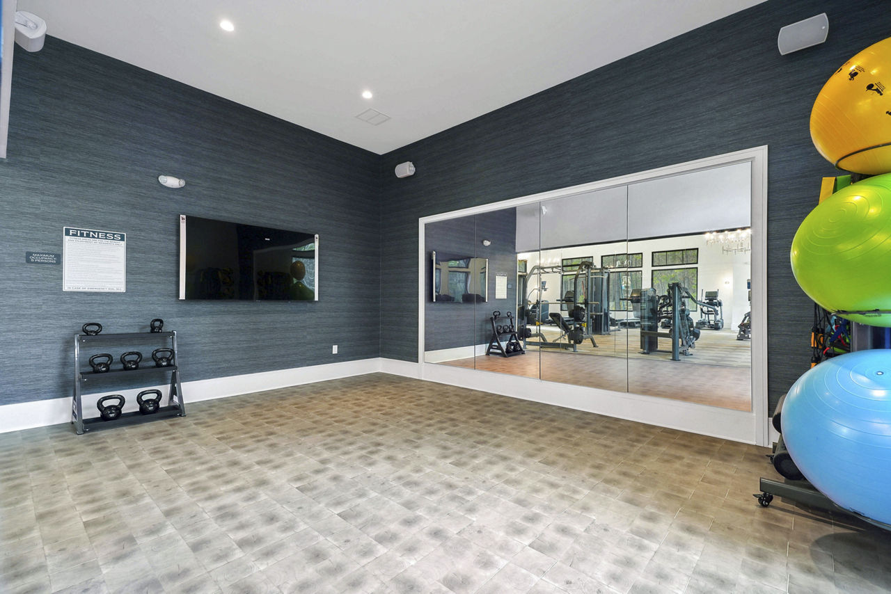 Gym at Selene At Sayebrook Apartments (4 of 4)