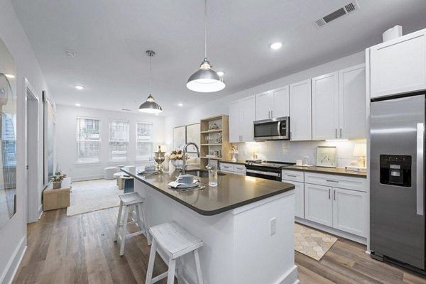 kitchen at Selene at Sayebrook Apartments