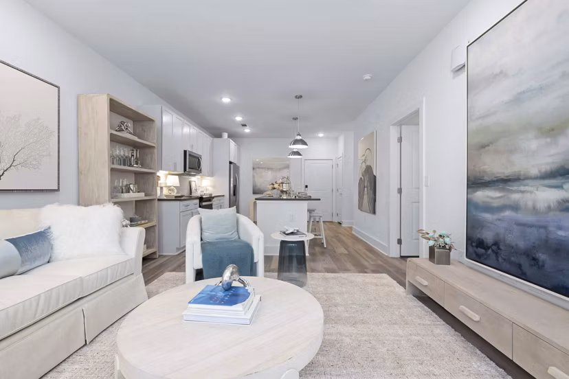 living room at Selene at Sayebrook Apartment