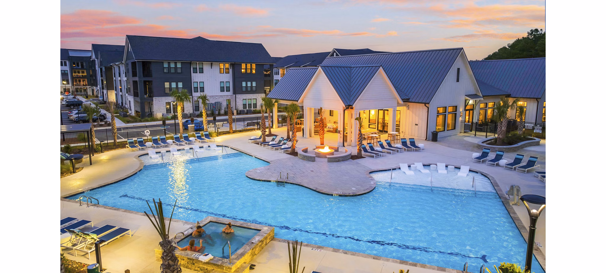 pool at Selene at Sayebrook Apartments