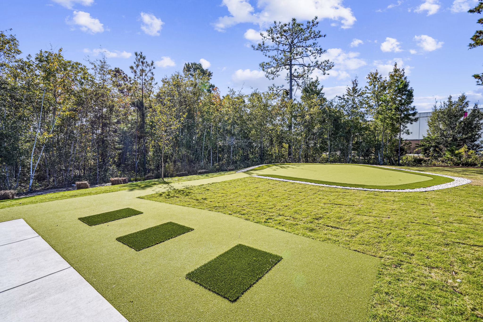 fire pit/patio at Selene at Sayebrook Apartments