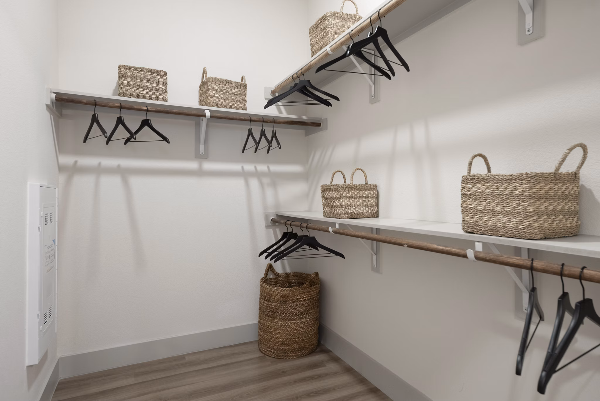 Closet at Tacara at Steubing Heights Apartments