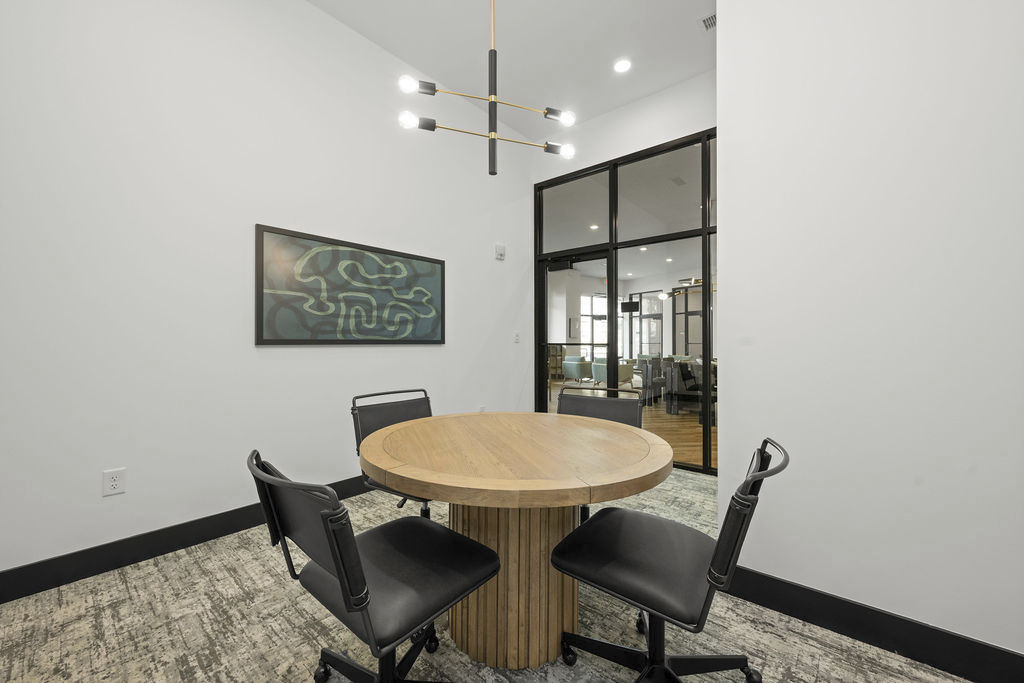 Work space at The Hawkins Apartments