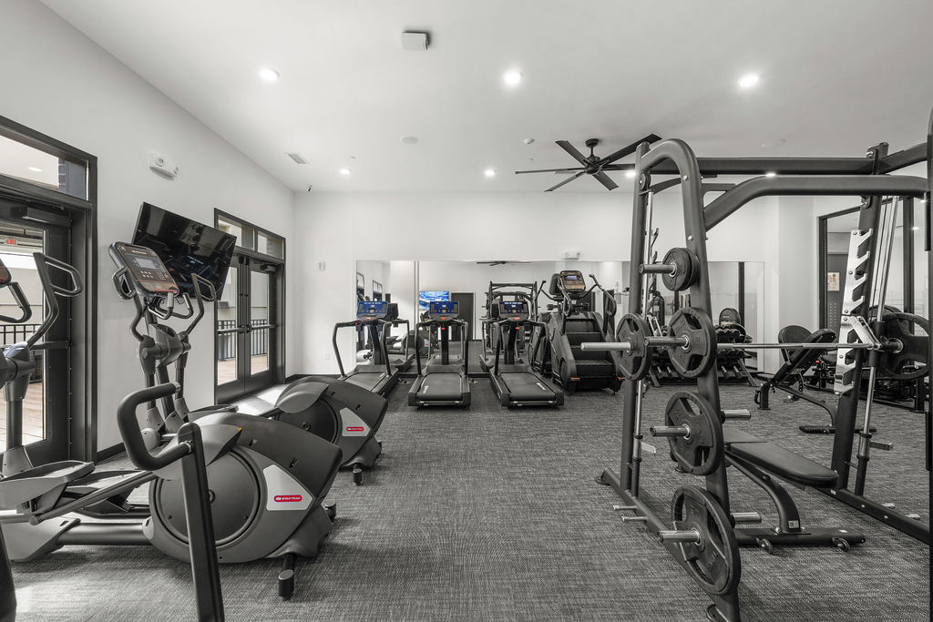 Gym at The Hawkins Apartments (2 of 3)