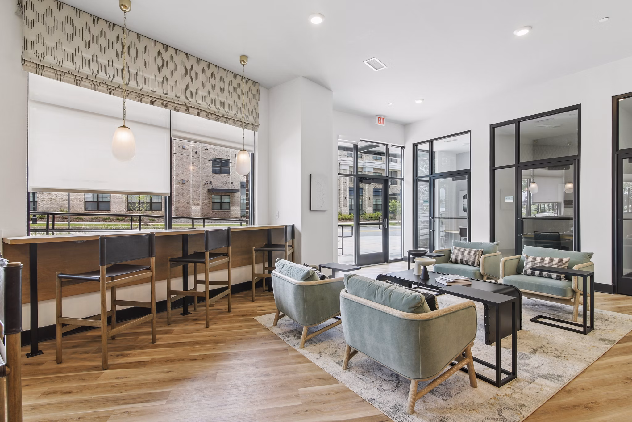 rendering at The Hawkins Apartments