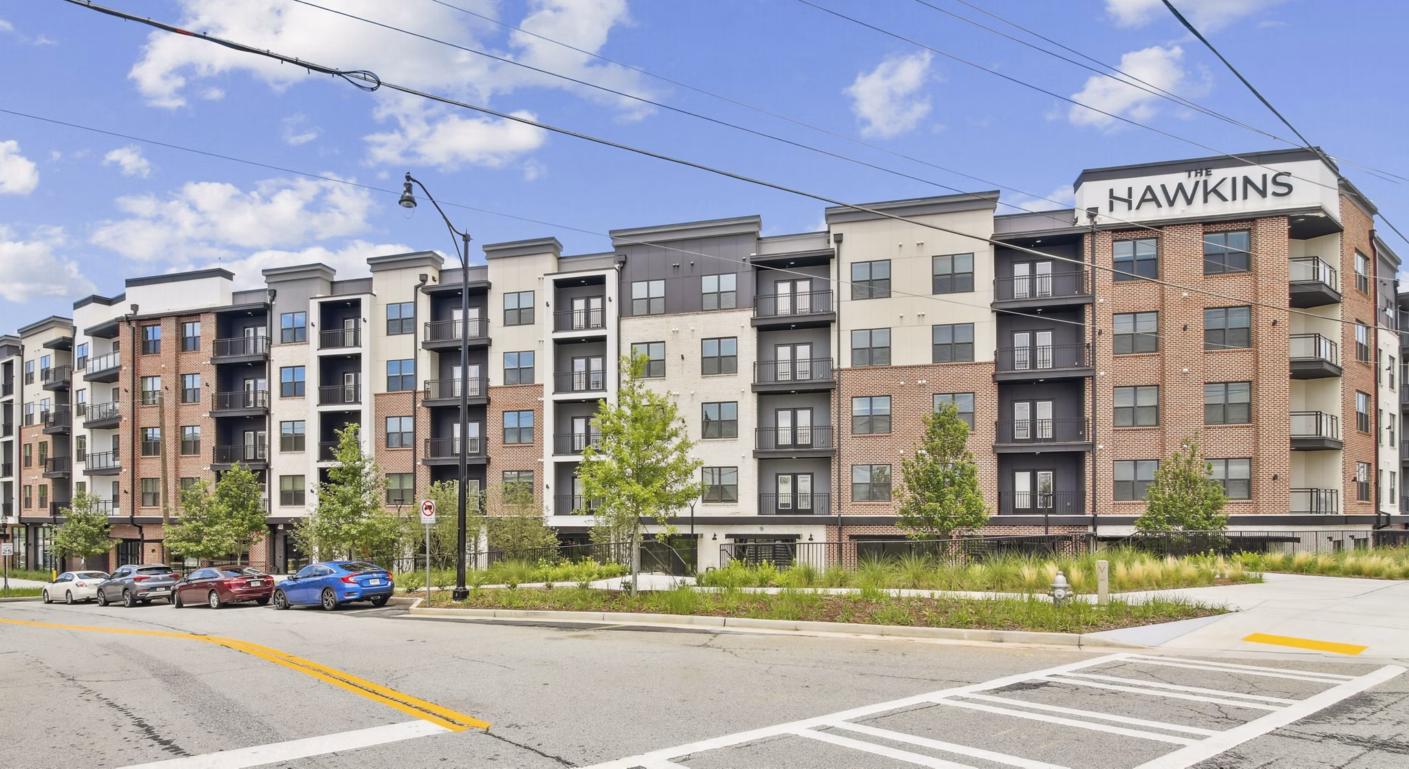 rendering at The Hawkins Apartments