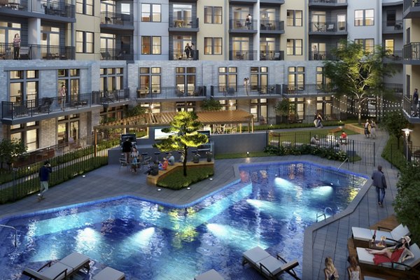 rendering for The Hawkins Apartments