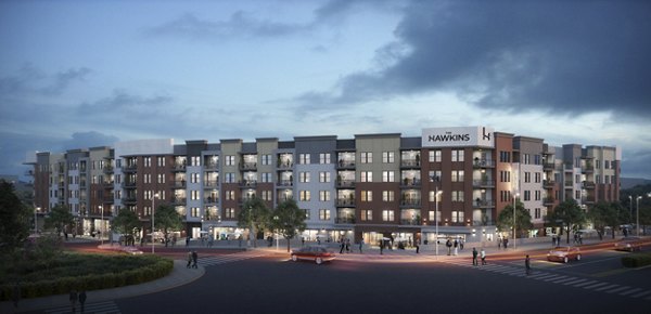 rendering for The Hawkins Apartments