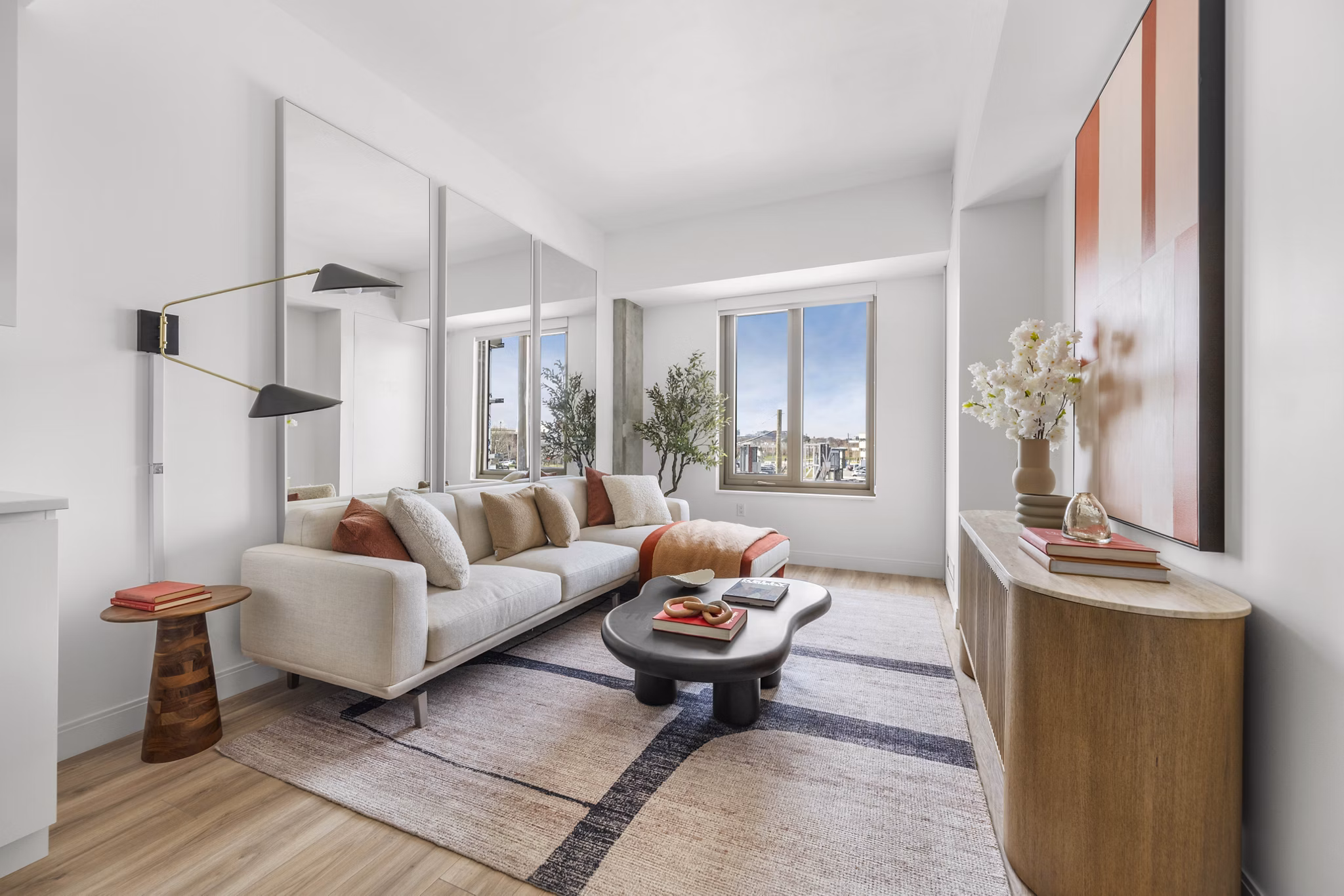 living room at Verra Apartments 