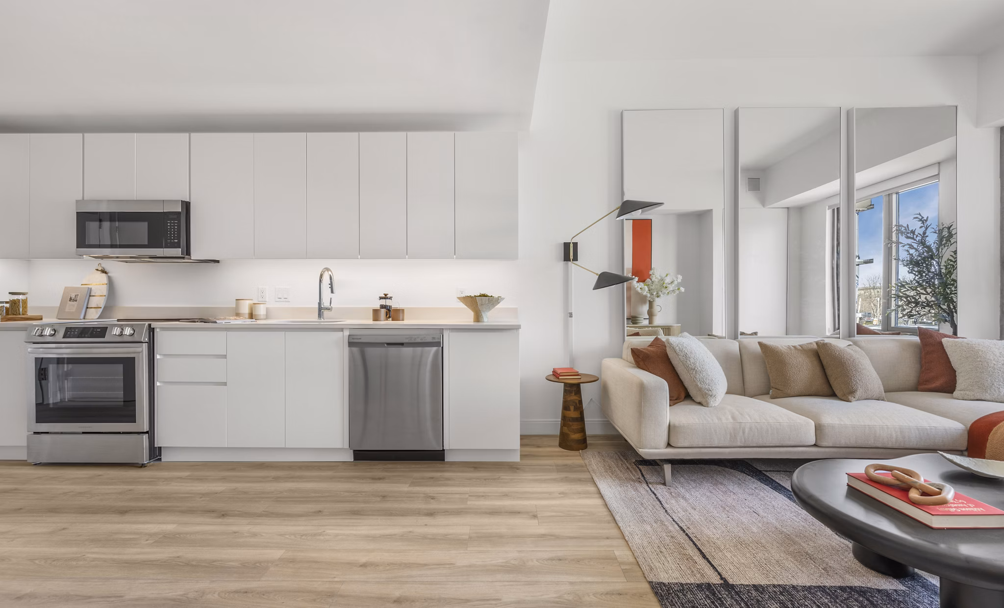 living room at Verra Apartments 