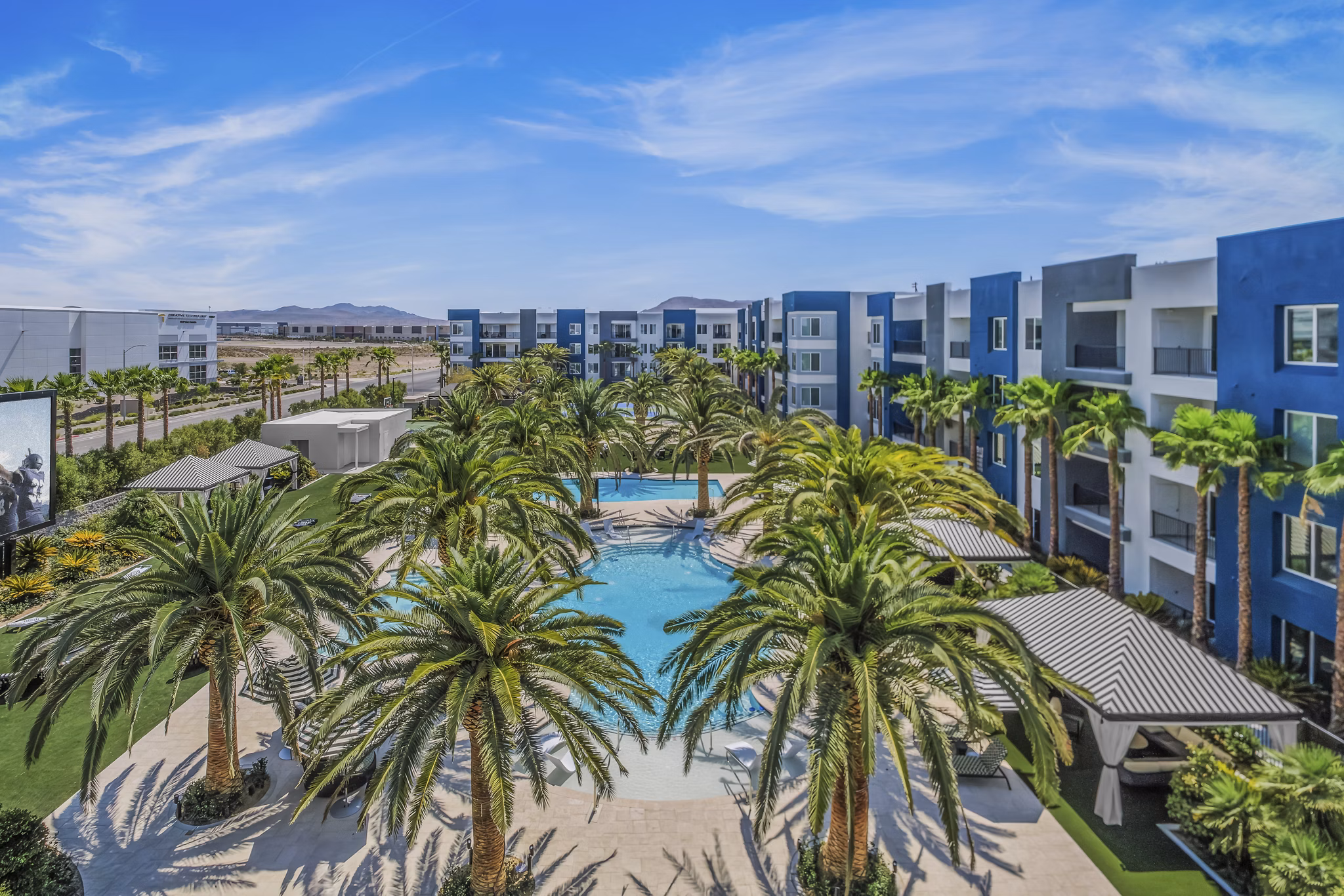 rendering for Ilumina on Raiders Way Apartments