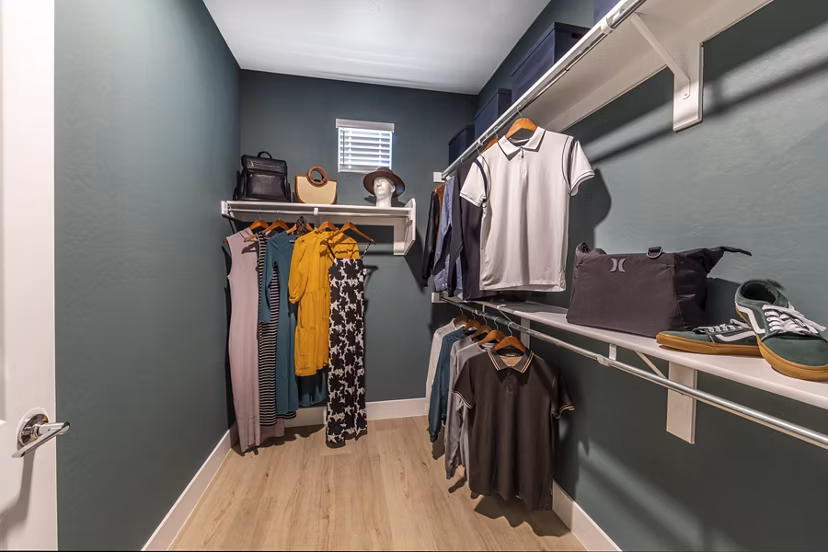 closet at Marlowe Peoria Place Apartments
