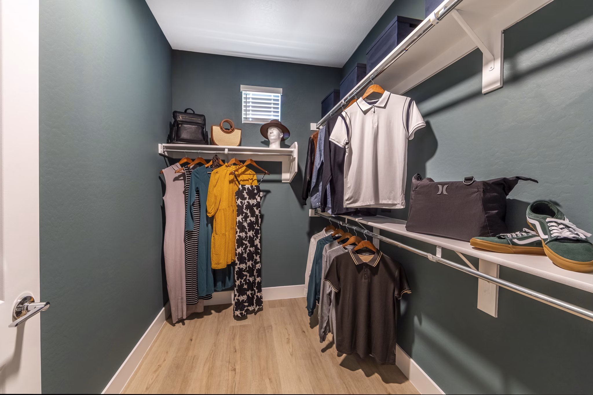 closet at Marlowe Peoria Place Apartments
