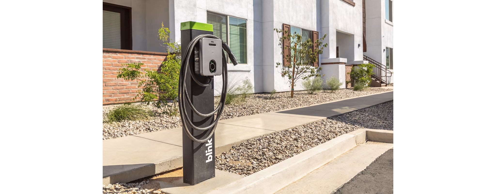 car charging station at Marlowe Peoria Place Apartments