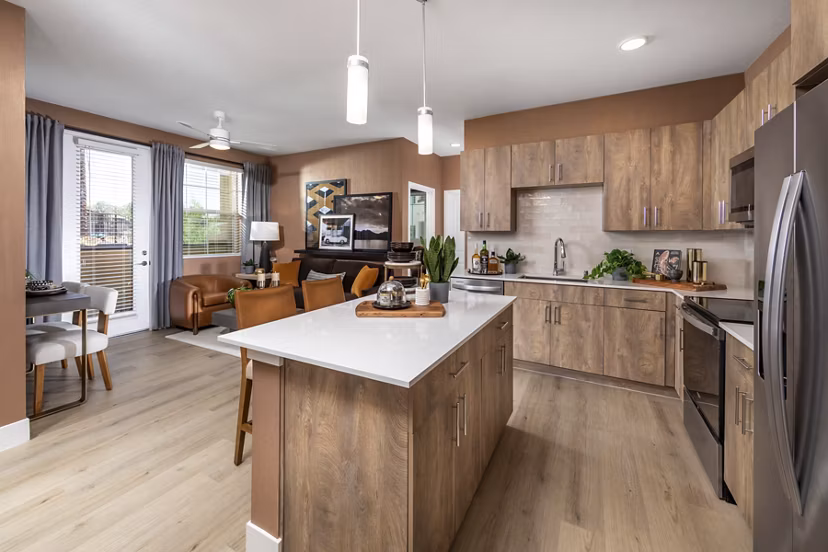 kitchen at Marlowe Peoria Place Apartments