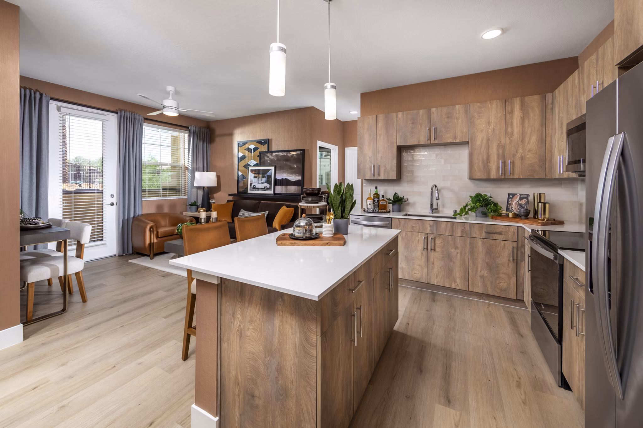 kitchen at Marlowe Peoria Place Apartments