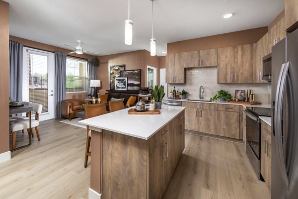 kitchen at Marlowe Peoria Place Apartments
