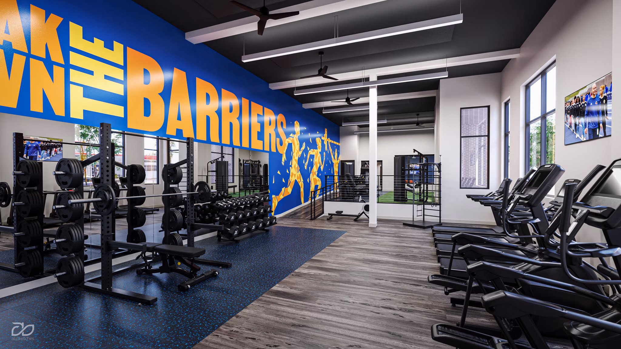 rendering at Enolia Apartments