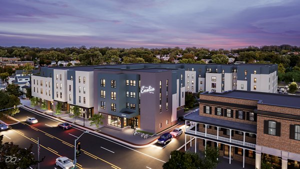 rendering at Enolia Apartments
