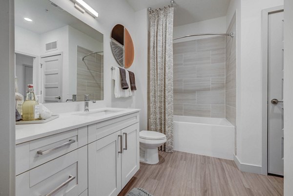 bathroom at Alta Stone at the Gateway Apartments