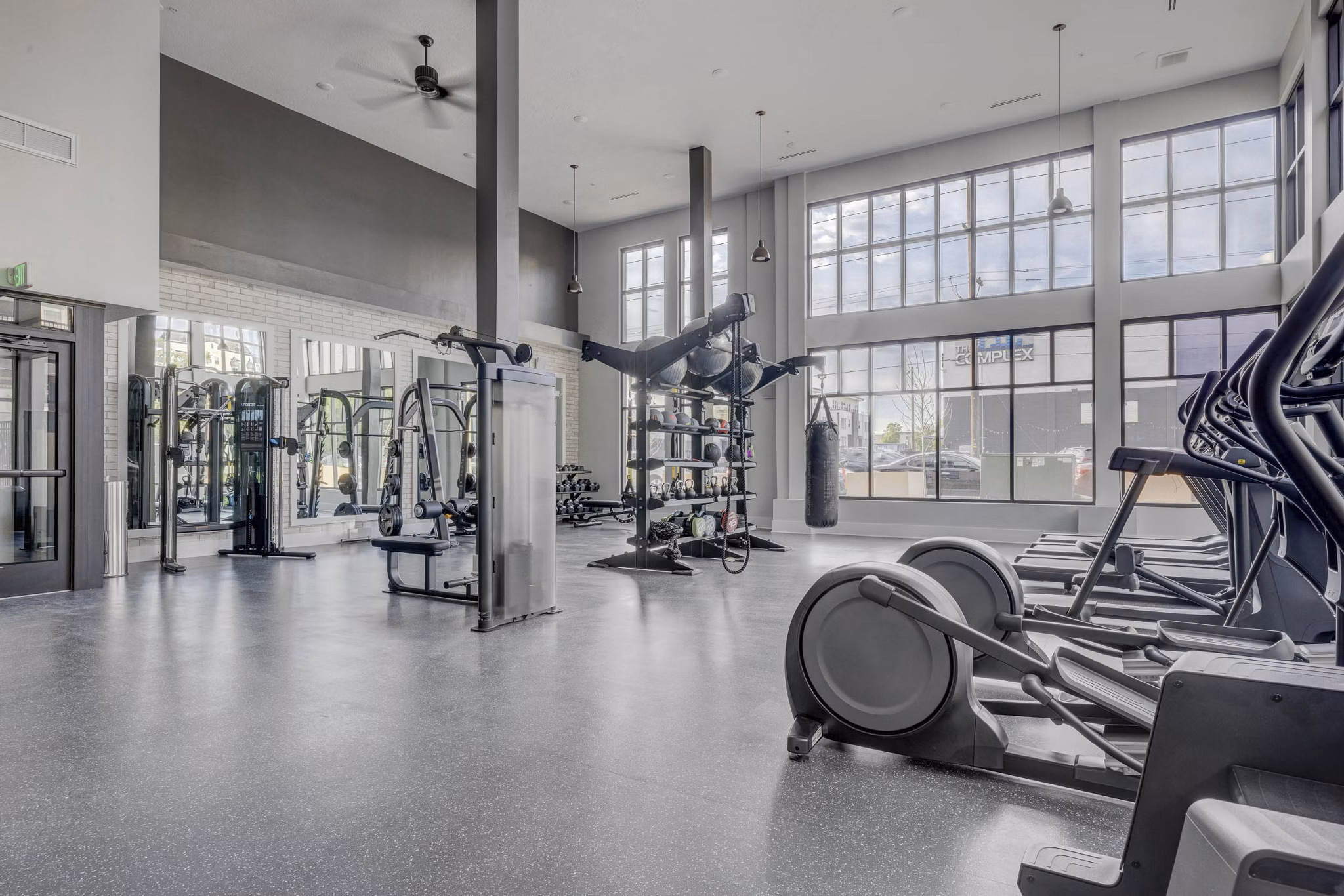 Fitness Center at Alta Stone at the Gateway Apartments
