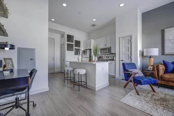 kitchen at Alta Stone at the Gateway Apartments